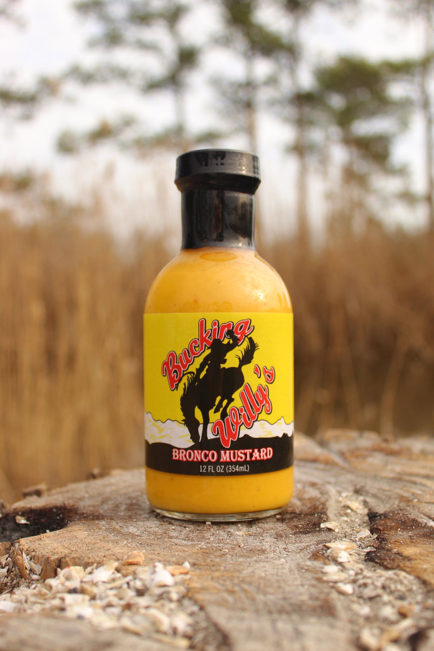 Ashburn Bucking Willy's Bronco Mustard, 12oz