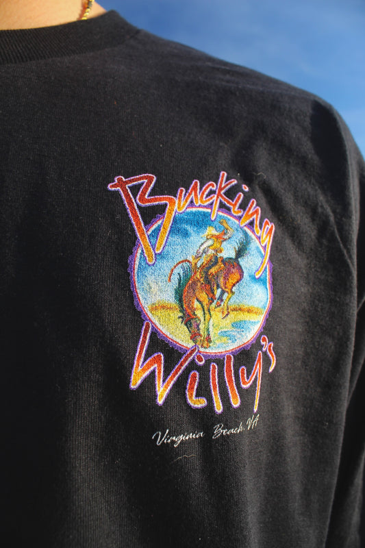 Bucking Willy’s Unisex Long Sleeve - Black