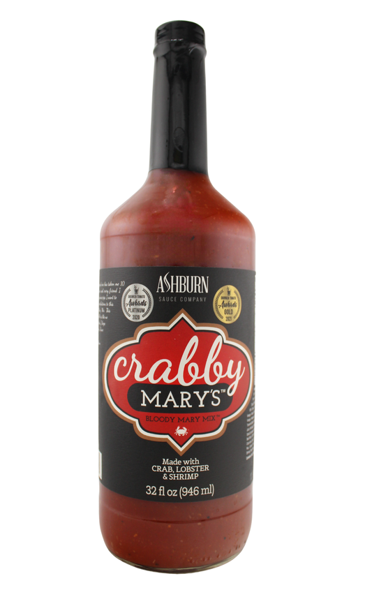 Crabby Mary's Bloody Mary Mix, 32 oz