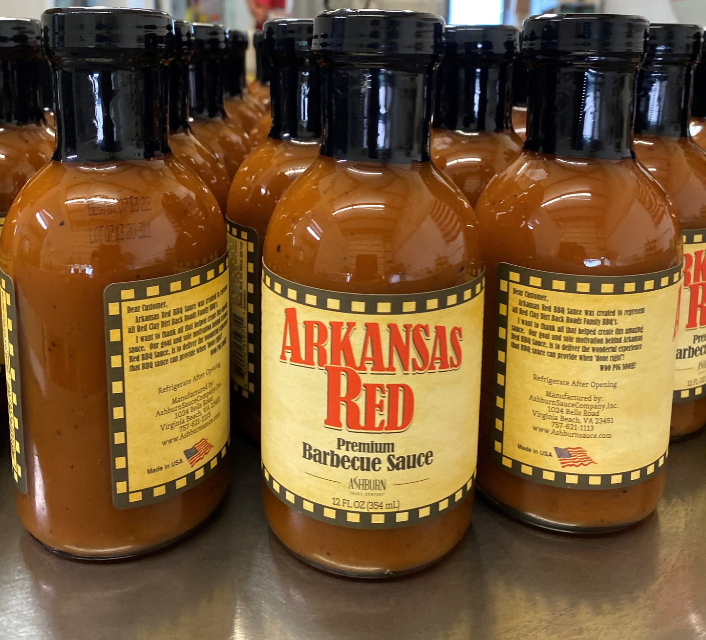 Arkansas Red BBQ Sauce, 12oz.