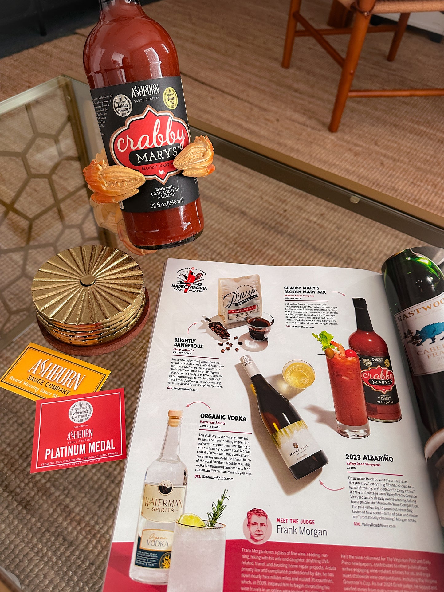 Crabby Mary's Bloody Mary Mix, 32 oz