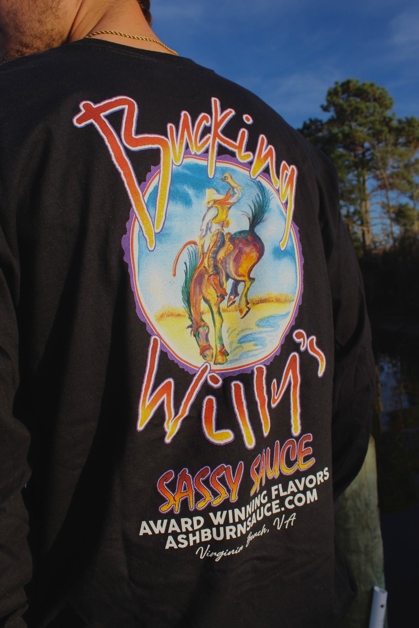 Bucking Willy’s Unisex Long Sleeve - Black