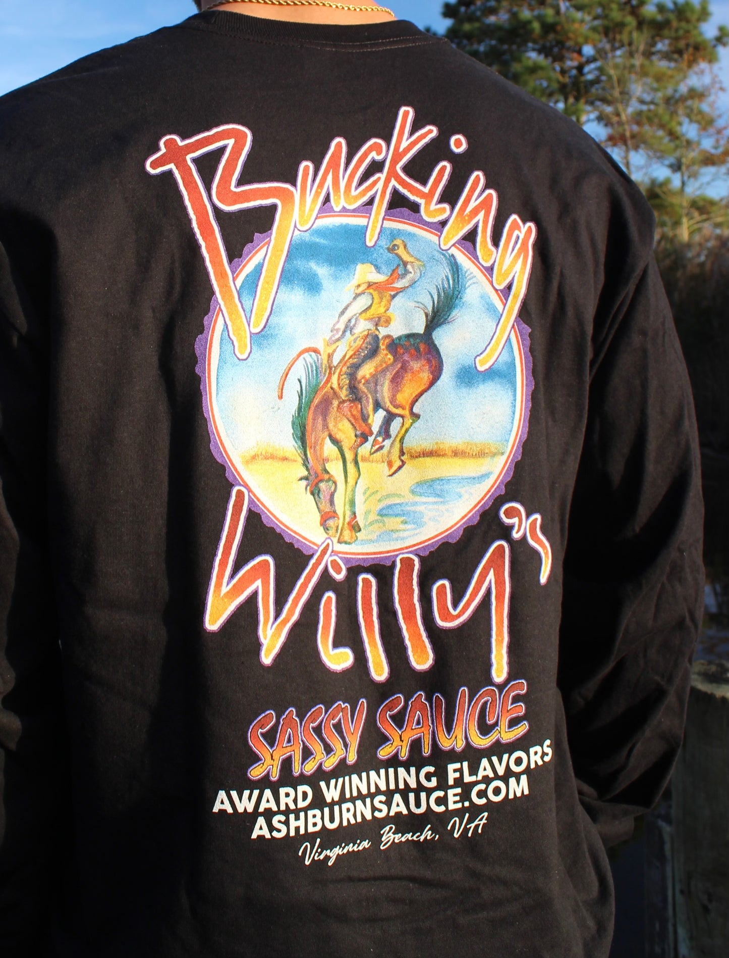 Bucking Willy’s Unisex Long Sleeve - Black